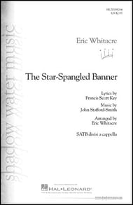 The Star-Spangled Banner SATB choral sheet music cover Thumbnail